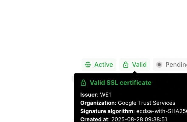 SSL & Domain Expiry Monitoring - SiteMonitoringTool.com